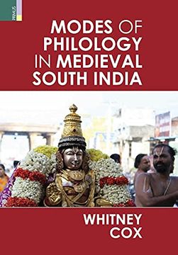 portada Modes of Philology in Medieval South India (in English)