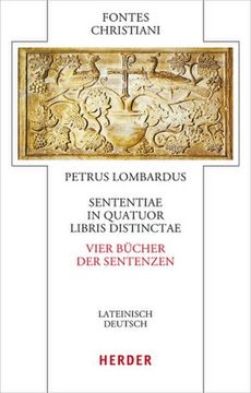 portada Sententiae in Quatuor Libris Distinctae: Vier Bucher Der Sentenzen (en Alemán)