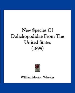 portada new species of dolichopodidae from the united states (1899) (en Inglés)
