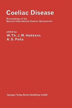 portada Coeliac Disease: Proceedings of the Second International Coeliac Symposium (in English)