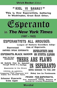portada esperanto in the new york times (1887 - 1922) (en Inglés)