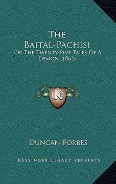 portada the baital-pachisi: or the twenty-five tales of a demon (1862)