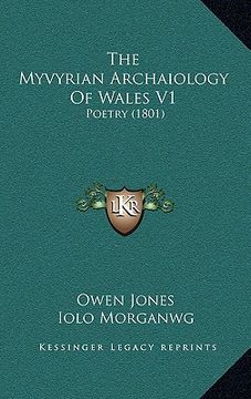 portada the myvyrian archaiology of wales v1: poetry (1801) (in English)