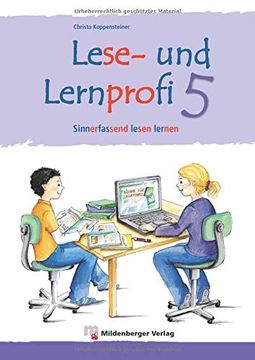 portada Lese- und Lernprofi 5 - Schülerarbeitsheft - Silbierte Ausgabe: Sinnerfassend Lesen Lernen, Klasse 5 (en Alemán)