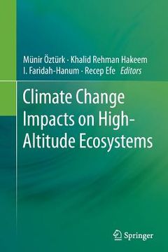 portada Climate Change Impacts on High-Altitude Ecosystems (en Inglés)