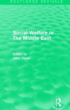 portada Social Welfare in the Middle East (in English)