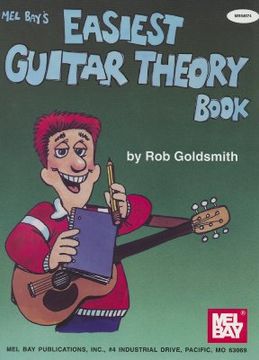 portada mel bay's easiest guitar theory book (en Inglés)