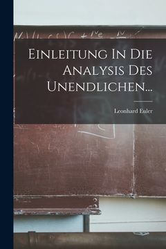 portada Einleitung In Die Analysis Des Unendlichen... (en Alemán)