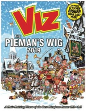 portada Viz Annual 2019 the Pieman's Wig: A Hair-Raising Weave of the Best Bits From Issues 252~261 (in English)