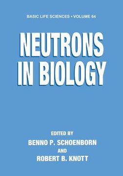 portada Neutrons in Biology (en Inglés)