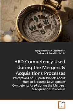 portada hrd competency used during the mergers (en Inglés)