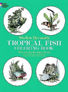 portada tropical fish coloring book