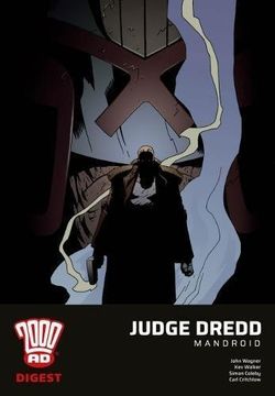 portada Judge Dredd: Mandroid (en Inglés)