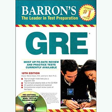 portada Barron's gre 2010 Graduate 18Ed