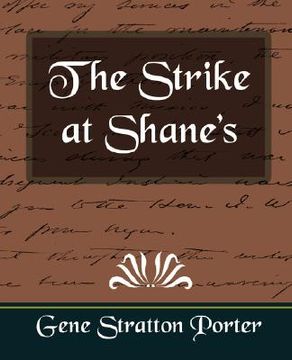 portada the strike at shane's (en Inglés)