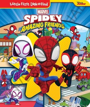 portada Disney Junior Marvel Spidey and His Amazing Friends: Little First Look and Find