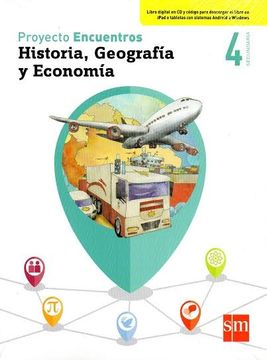 Libro Historia Geografia Y Economia 4 Sec. Encuentros Texto Escolar ...