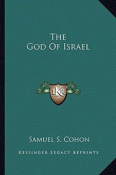 portada the god of israel (en Inglés)