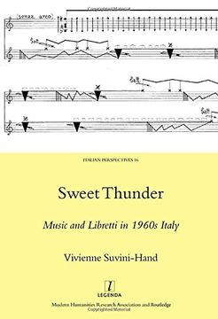 portada Sweet Thunder: Music and Libretti in 1960s Italy (in English)