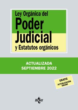 portada Ley Orgánica del Poder Judicial (en Castellano)