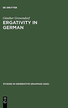 portada Ergativity in German (Studies in Generative Grammar [Sgg]) (in English)