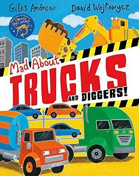 portada Mad About Trucks and Diggers! (Paperback) (en Inglés)