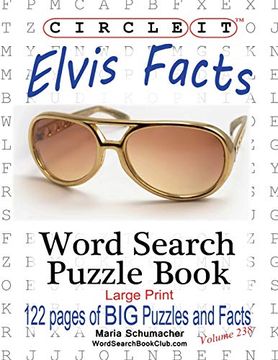 portada Circle it, Elvis Facts, Word Search, Puzzle Book 