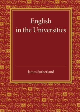 portada English in the Universities: An Inaugural Lecture (en Inglés)