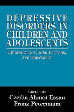portada depressive disorders in children and adolescents: epidemiology, risk factors, and treatment (en Inglés)