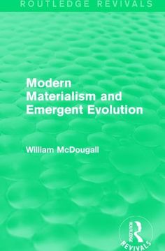 portada Modern Materialism and Emergent Evolution (en Inglés)