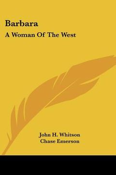 portada barbara: a woman of the west (en Inglés)