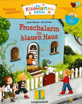 portada Englisch Entdecken: Die Kindergartenbande. Froschalarm im Blauen Haus. Superbuch