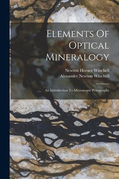 portada Elements Of Optical Mineralogy: An Introduction To Microscopic Petrography (en Inglés)