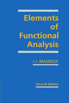 portada Elements of Functional Analysis (en Inglés)