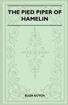 portada the pied piper of hamelin (folklore history series) (en Inglés)