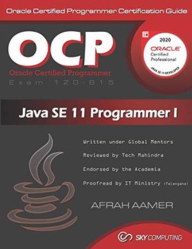 portada Ocp (Exam 1Z0-815) Java se 11 Programmer i Certification Guide: Oracle Certified Programmer-I Certification Guide 
