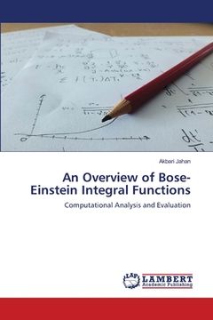 portada An Overview of Bose-Einstein Integral Functions (en Inglés)