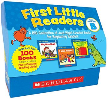 portada First Little Readers: Guided Reading Level b: A big Collection of Just-Right Leveled Books for Beginning Readers [With Teacher's Guide] (in English)
