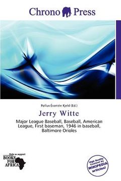 portada jerry witte (en Inglés)