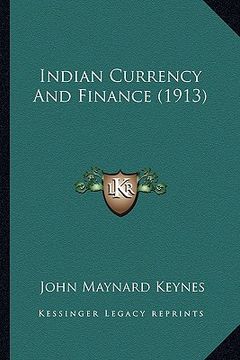 portada indian currency and finance (1913) (en Inglés)