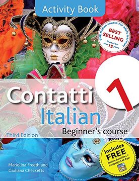 portada Contatti 1 Italian Beginner's Course 3rd Edition: Activity Book (en Inglés)