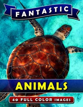 portada Fantastic Animals: Picture Book Gift for Adults, Seniors and People with Alzheimer's & Dementia. Dementia Activities for Seniors Book. (in English)