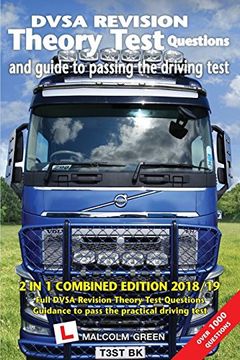 portada Dvsa Revision Theory Test Questions and Guide to Passing the Driving Test: 2 in 1 Combined Edition 2018 (in English)