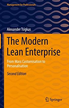 portada The Modern Lean Enterprise: From Mass Customisation to Personalisation (Management for Professionals) (en Inglés)
