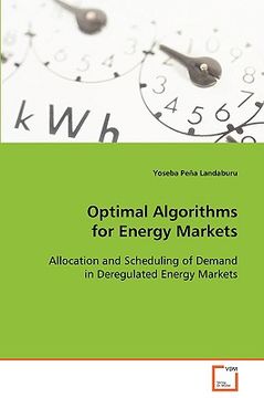 portada optimal algorithms for energy markets