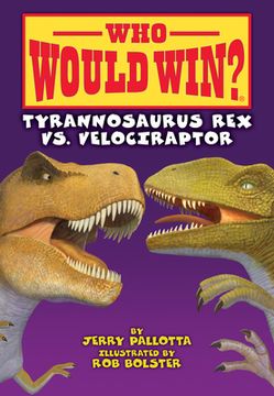 portada Tyrannosaurus Rex vs. Velociraptor (en Inglés)
