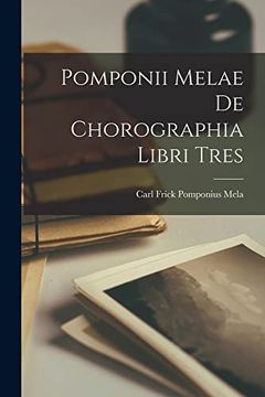 portada Pomponii Melae de Chorographia Libri Tres (en Catalá)