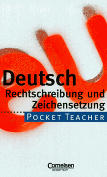 portada pocket teacher rechtscheribung und seichensetzung (in Spanish)