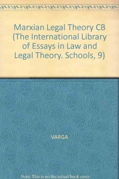 portada Marxian Legal Theory (International Library of Essays in law and Legal Theory) 