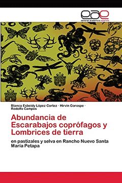portada Abundancia de Escarabajos Coprófagos y Lombrices de Tierra (in Spanish)